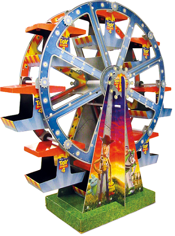 Met dit digitaal gedrukte reuzenrad won Holbox goud op de Viscom 2020